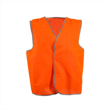 High visibility reflective work security reflector safety vest